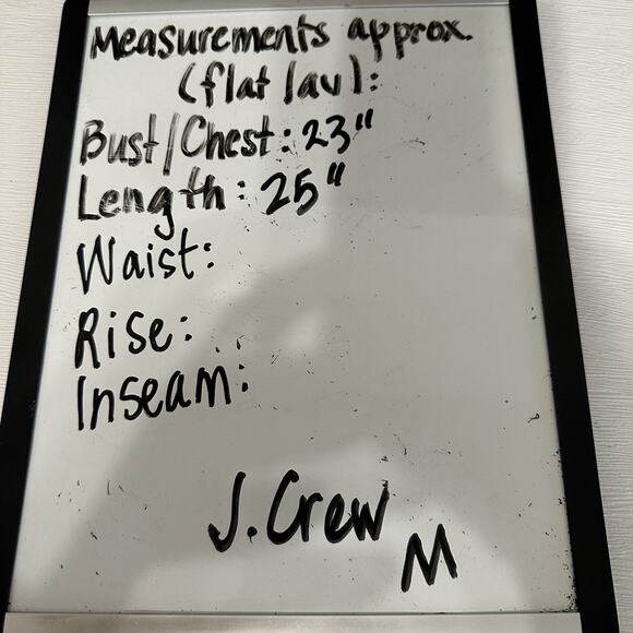 J Crew Sweater Women Medium Linen Coral Relaxed Beach Crewneck Coastal Relaxed - Picture 14 of 14